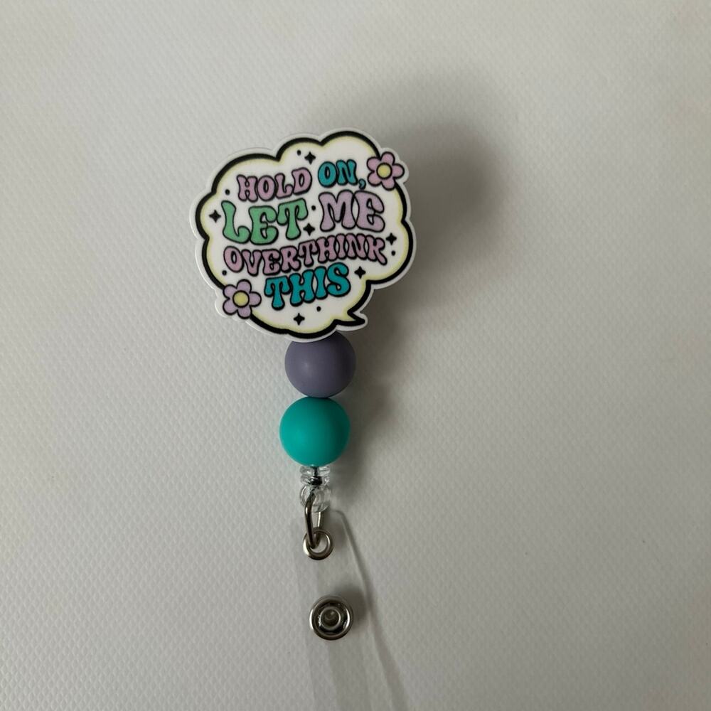 Overthink Badge Reel